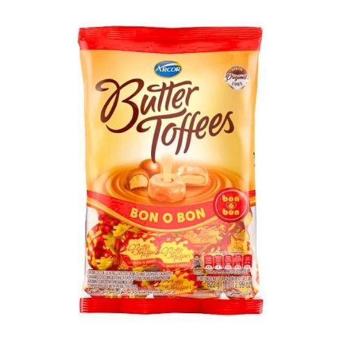 Caramelos Rellenos BUTTER TOFFEES Bon o Bon x 137u. (B x 6u.)